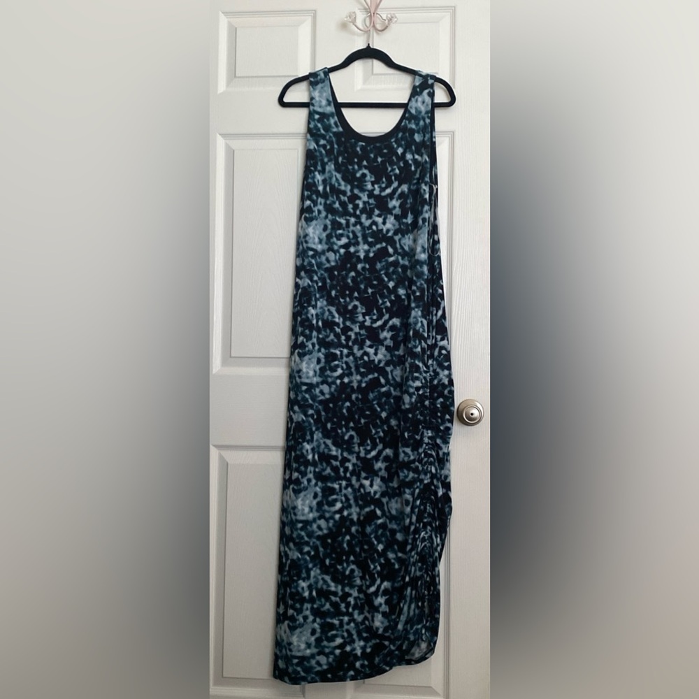 Soma blue and white maxi dress